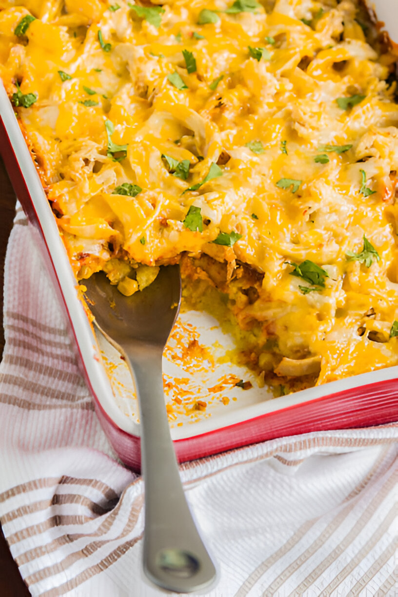 chicken tamale casserole