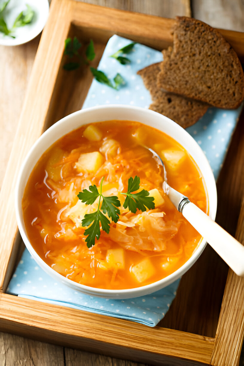 Instant Pot Vegan Cabbage Detox Soup