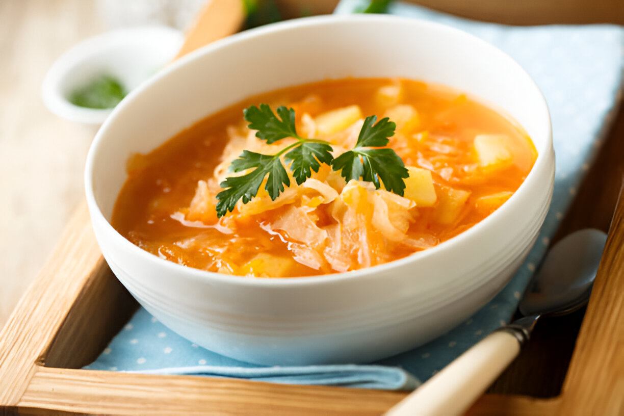 Instant Pot Vegan Cabbage Detox Soup