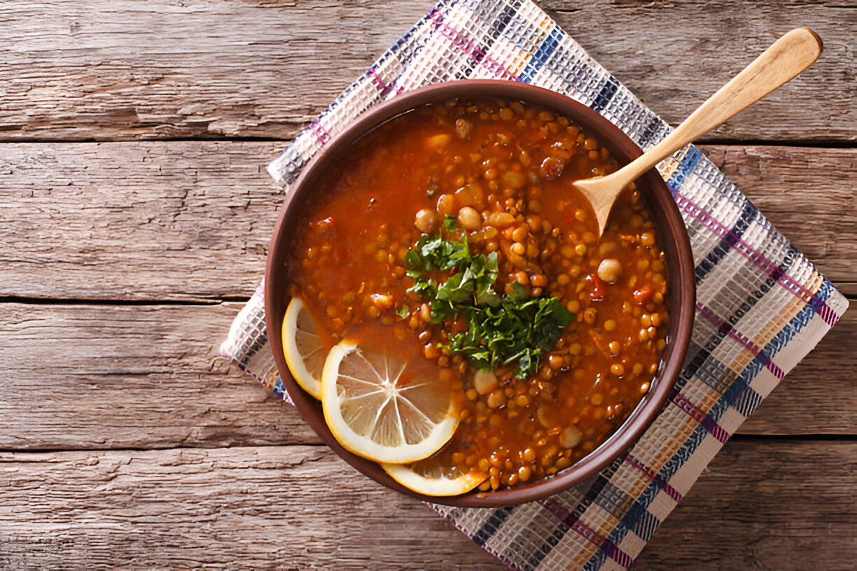 MOROCCAN CHICKPEA SOUP