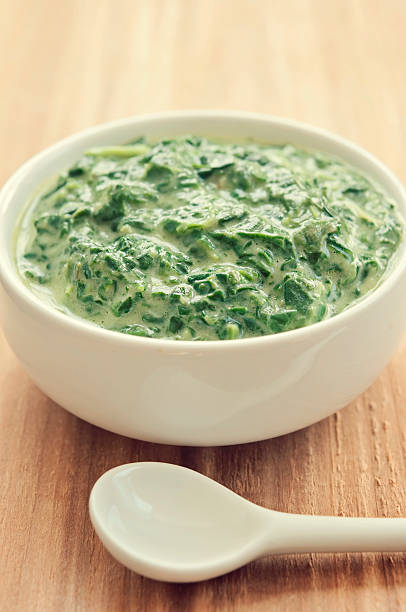 creamed spinach