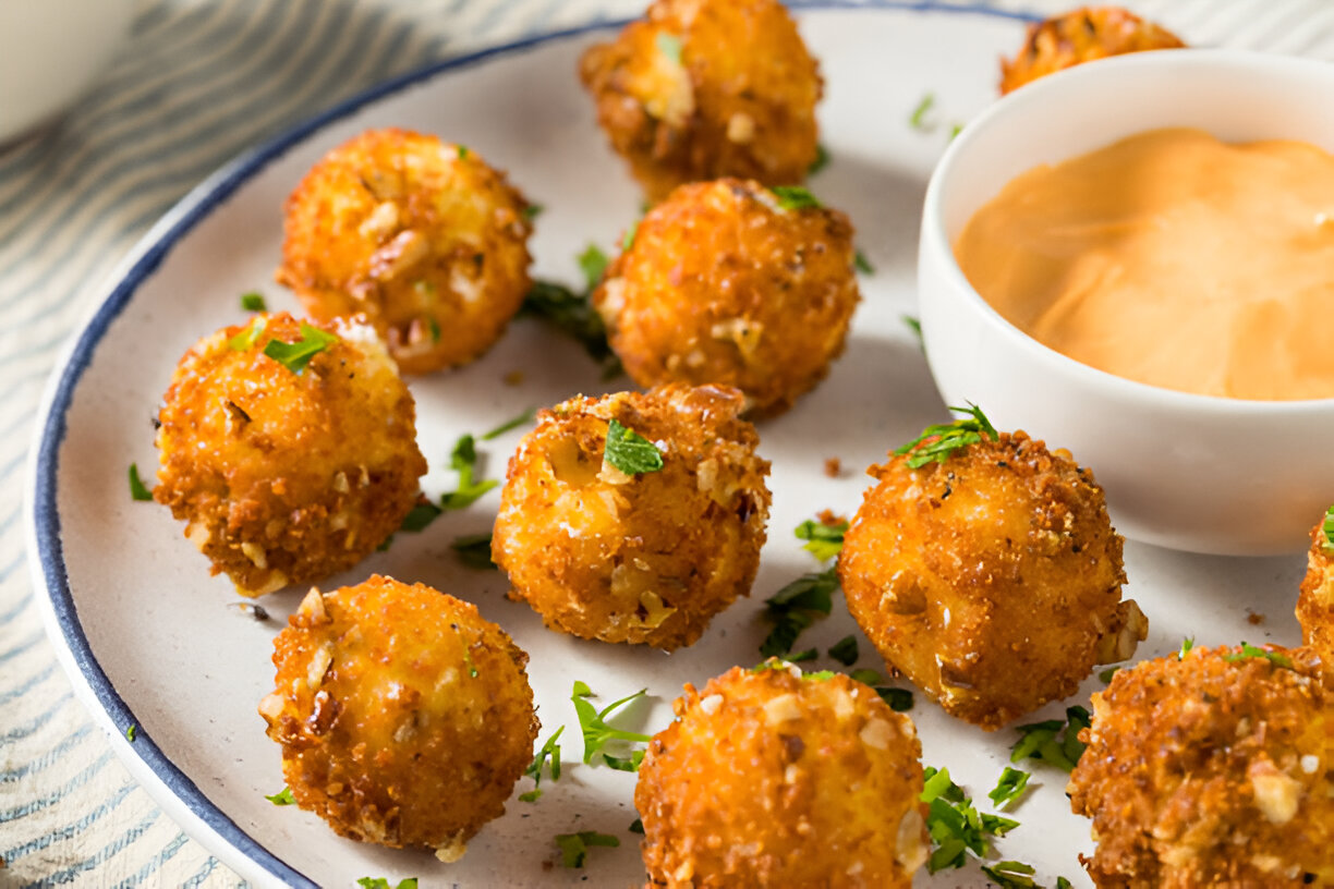 Baked Goat Cheese Balls