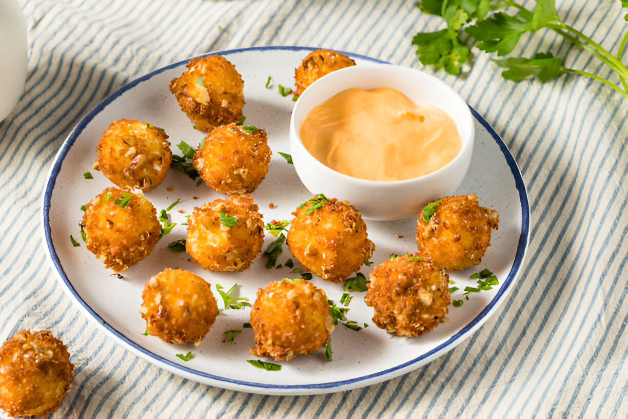 Baked Goat Cheese Balls