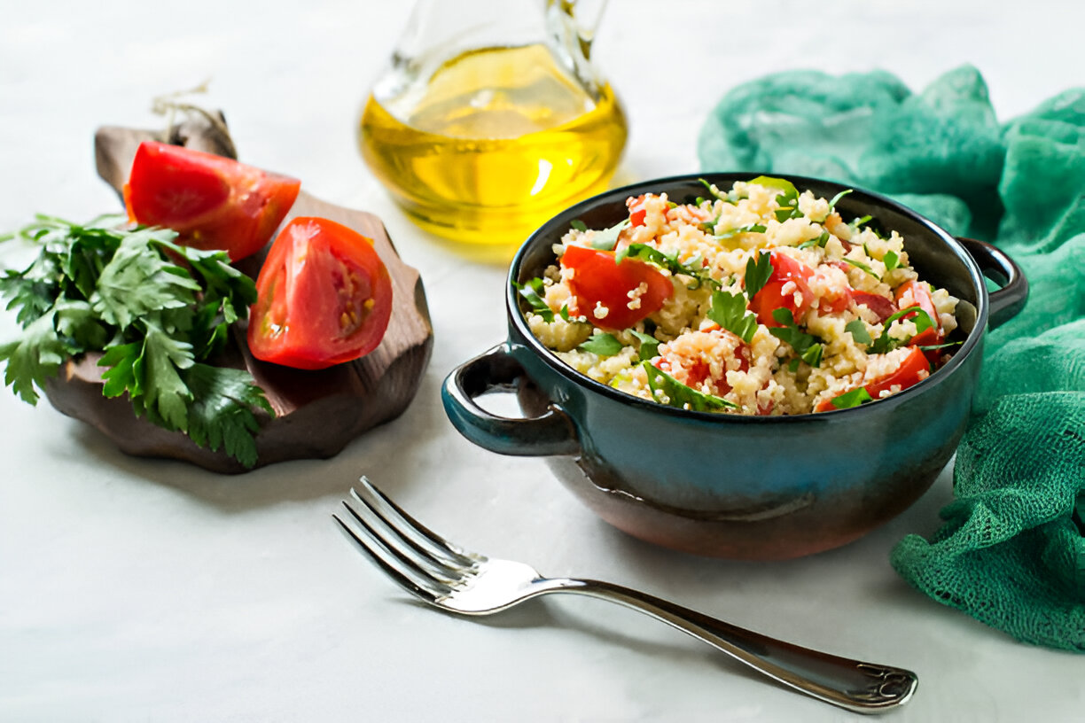 Instant Pot Mediterranean Couscous Salad