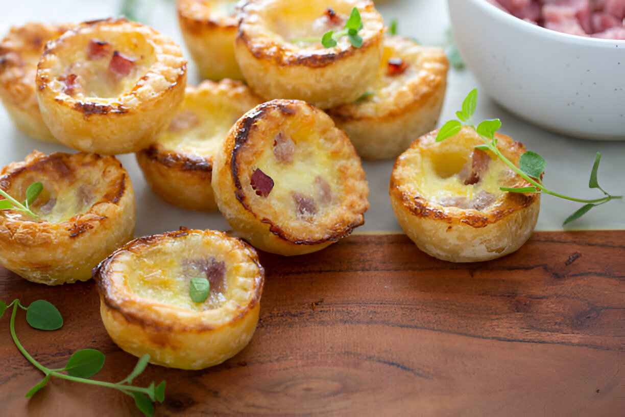 cheesy egg bake
