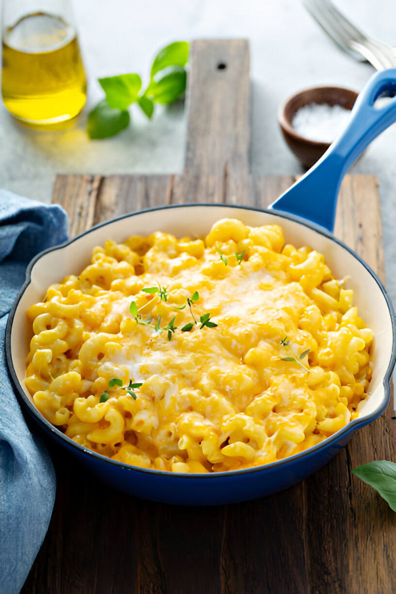 cheesy food
