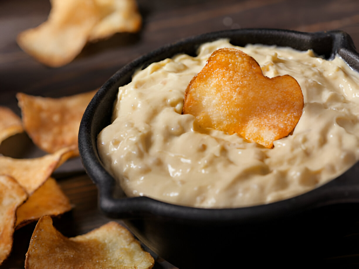 cheesy onion crisps