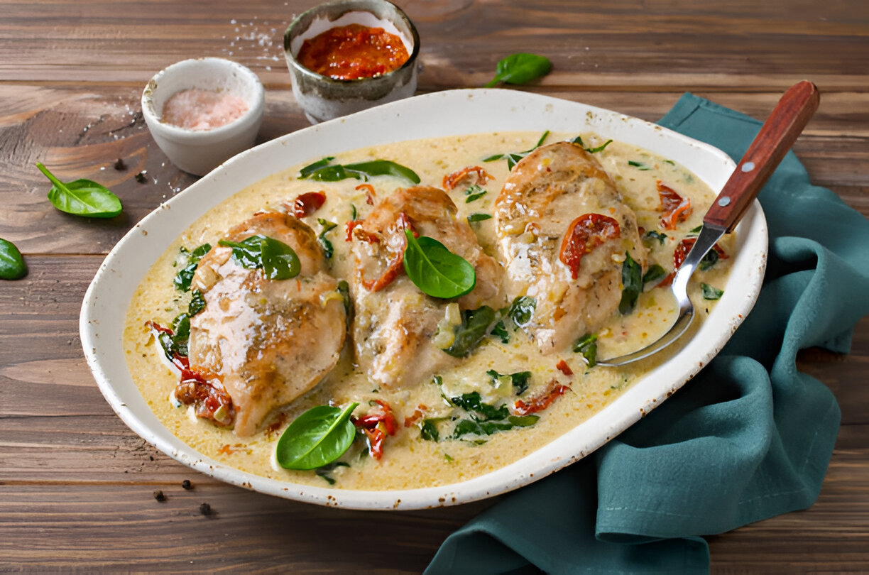 Creamy Pesto Chicken