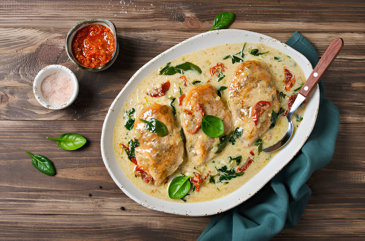 Creamy Pesto Chicken