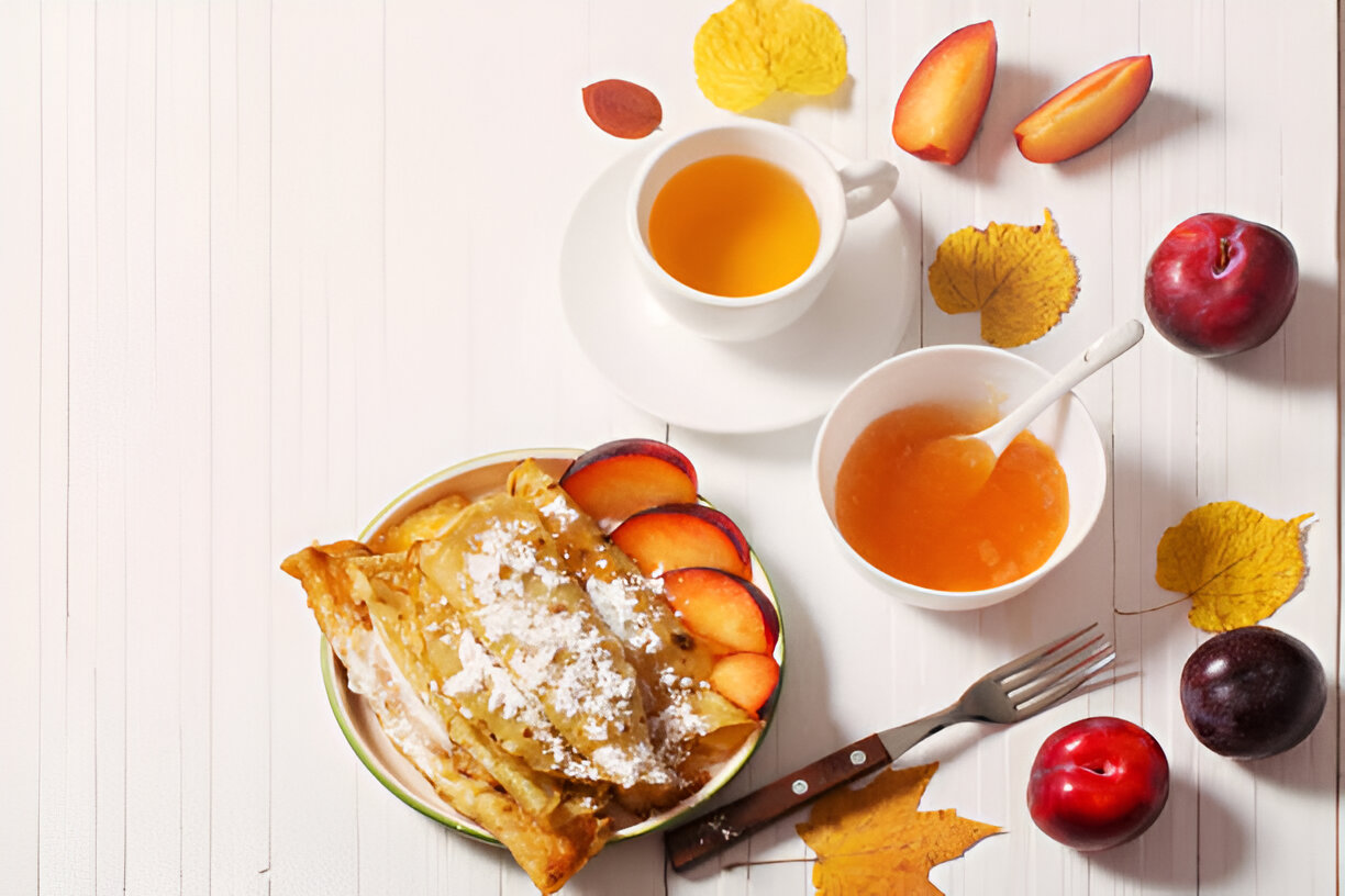 Grandma's Peach French Toast