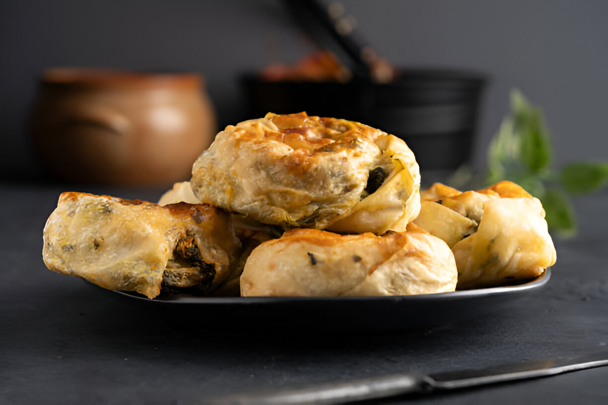 Spinach and Feta Cheese Börek