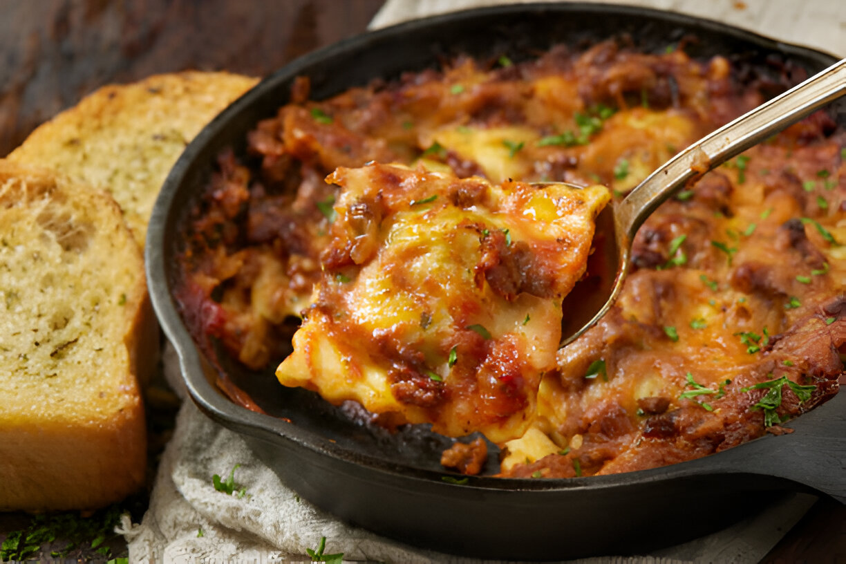 cheesy beef pasta