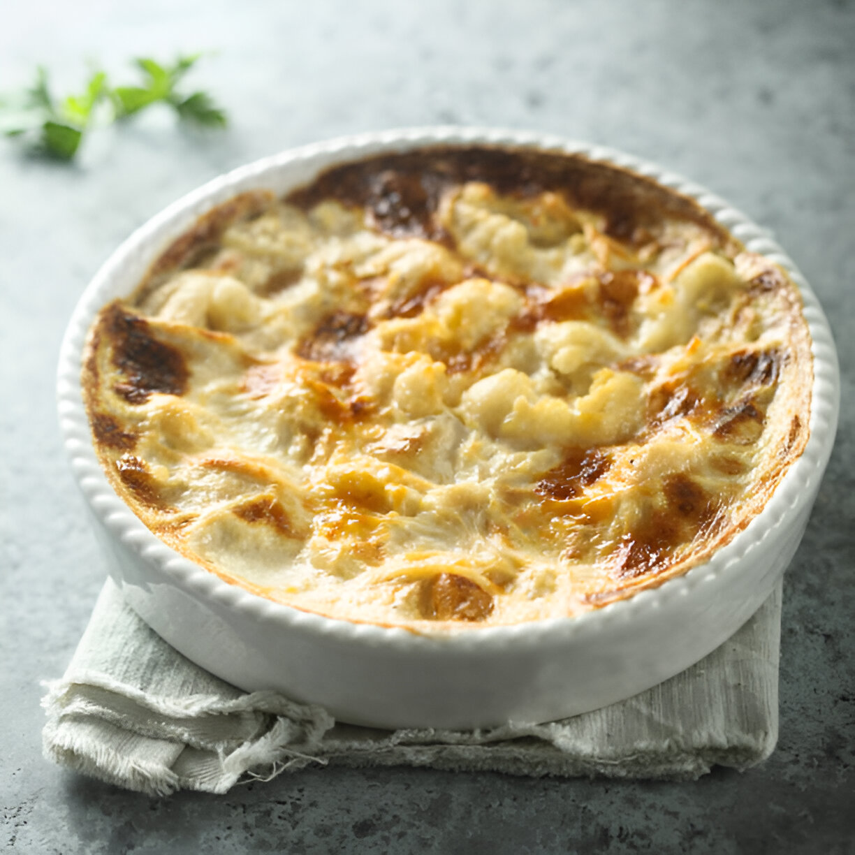 cheesy cauliflower bake