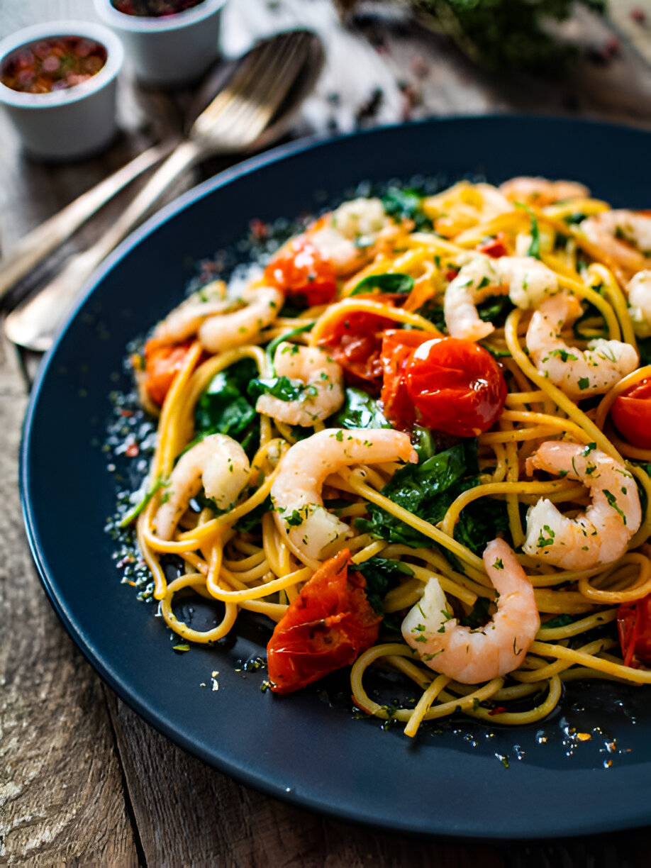 shrimp noodles